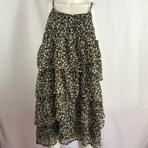 Who What Wear Sun Dress NWT Ruffle Layers size L